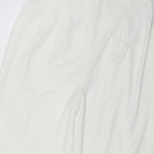 Primark Womens White   Trousers  Size 14 L20 in
