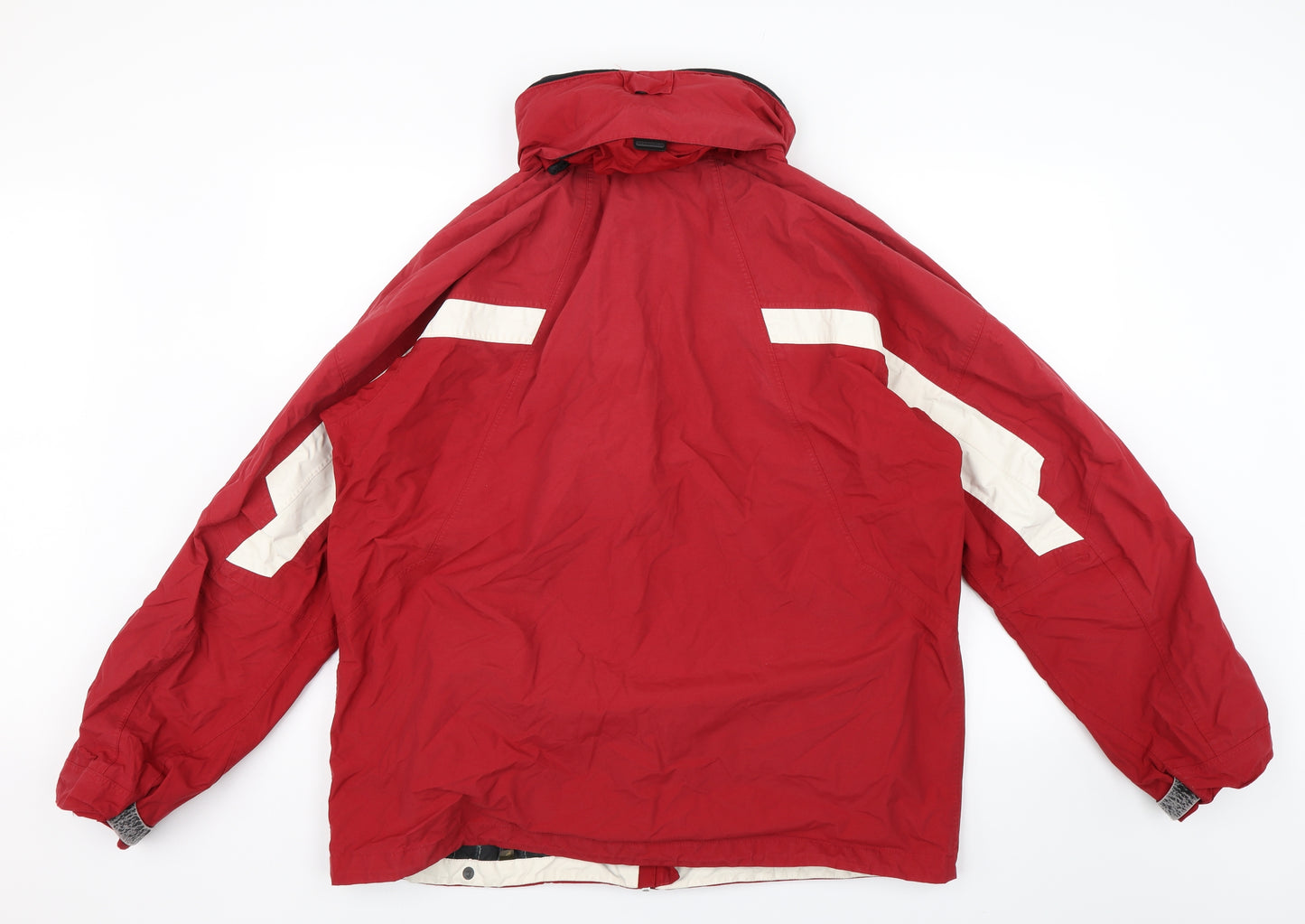 Columbia Mens Red   Rain Coat Jacket Size L
