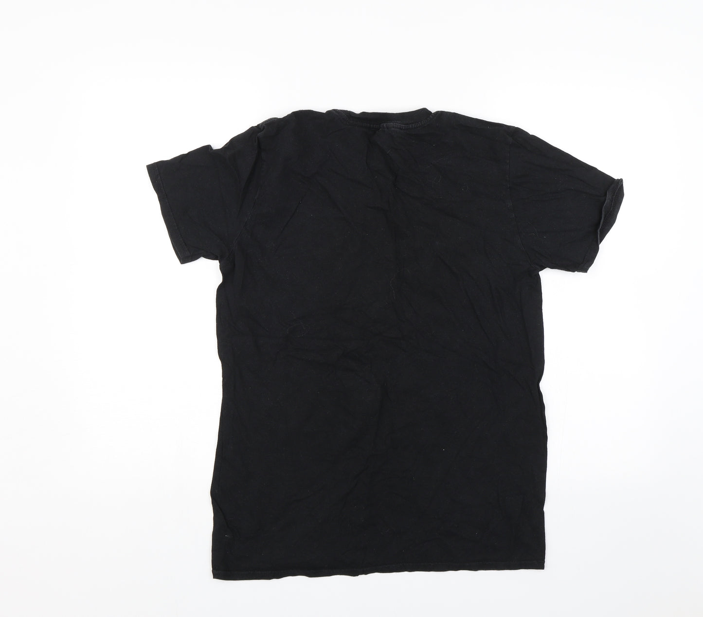 Gilden Womens Black   Basic T-Shirt Size M  - Dreamer