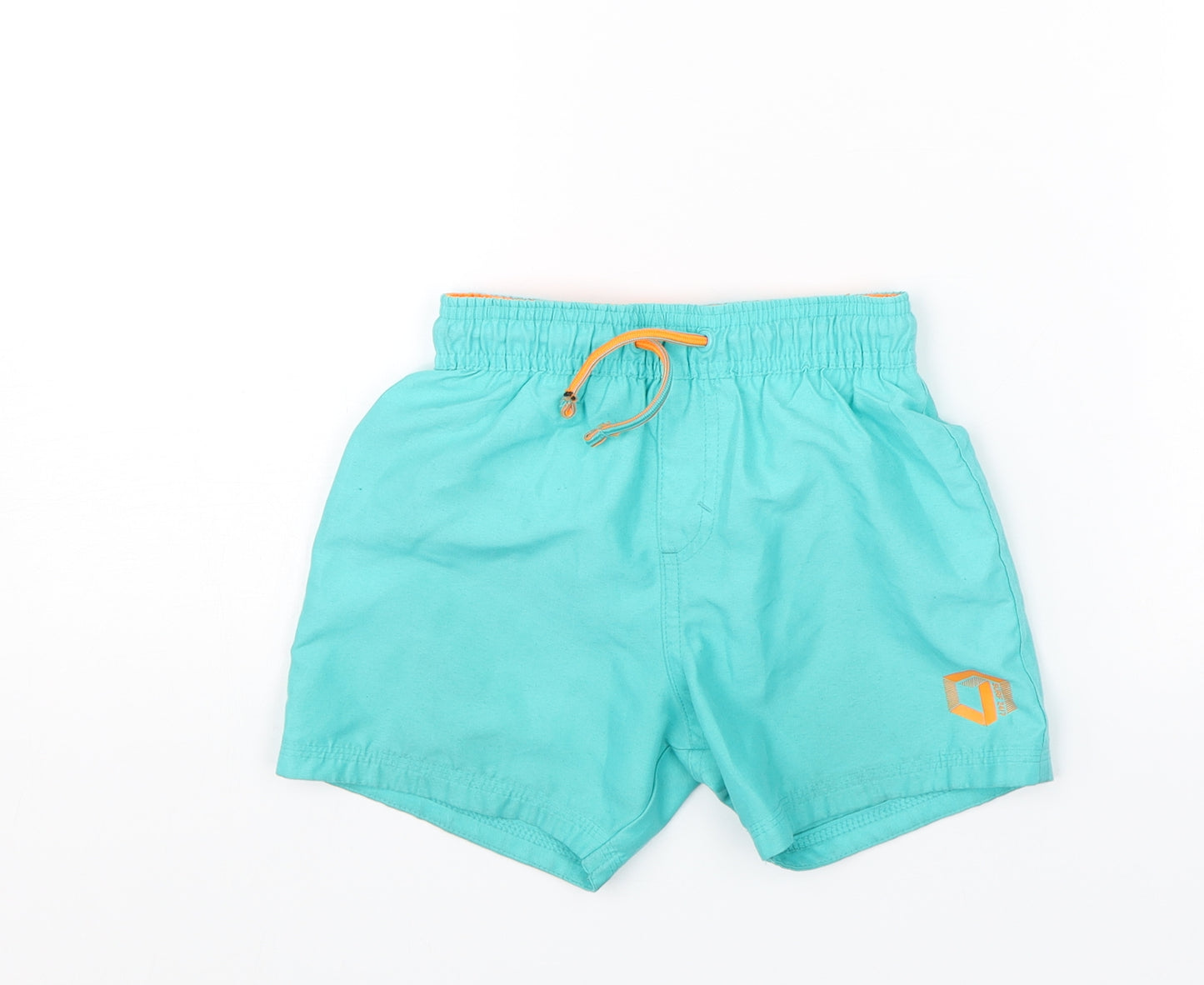 F&F Boys Green   Bermuda Shorts Size 3-4 Years