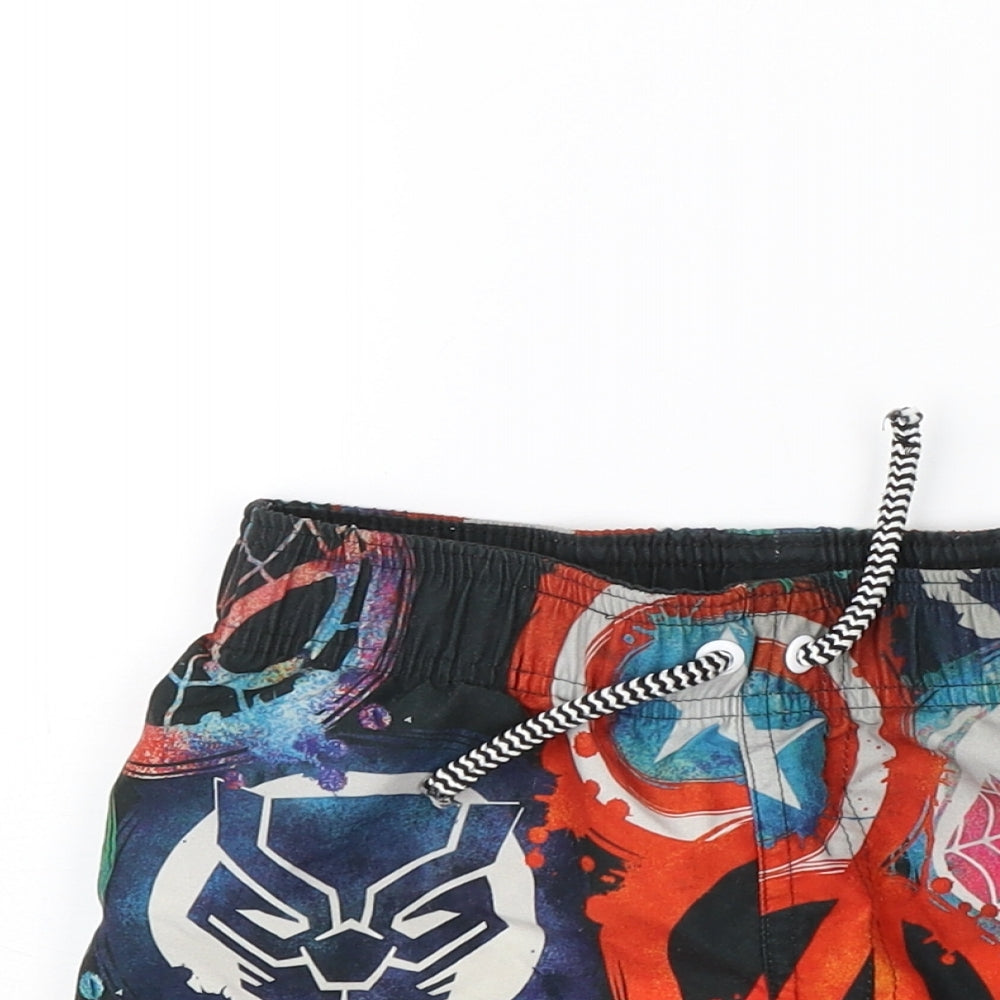 George Boys Black   Bermuda Shorts Size 3-4 Years - Marvel