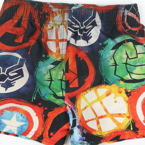 George Boys Black   Bermuda Shorts Size 3-4 Years - Marvel