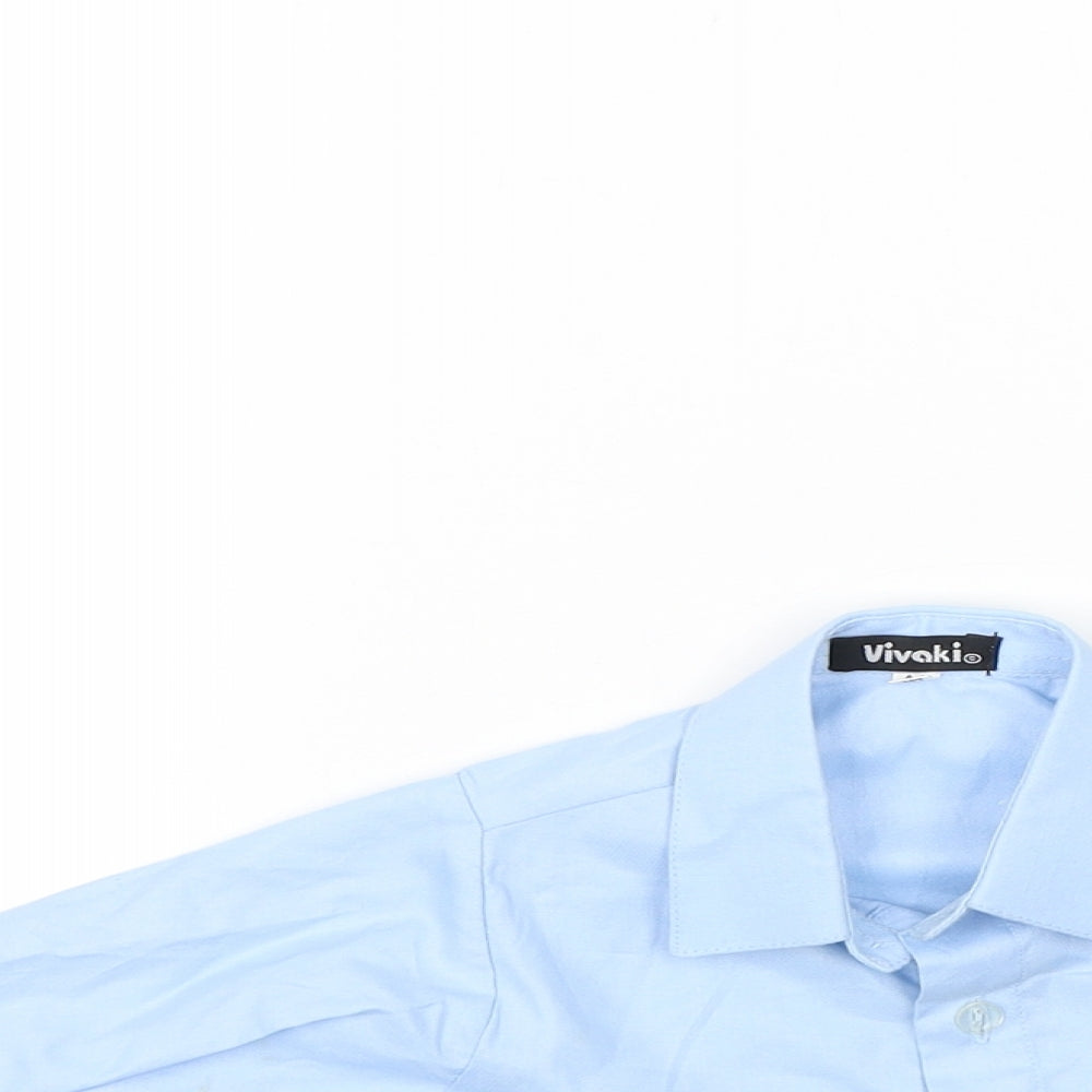 VivaKi Baby Blue   Basic Button-Up Size 0-3 Months