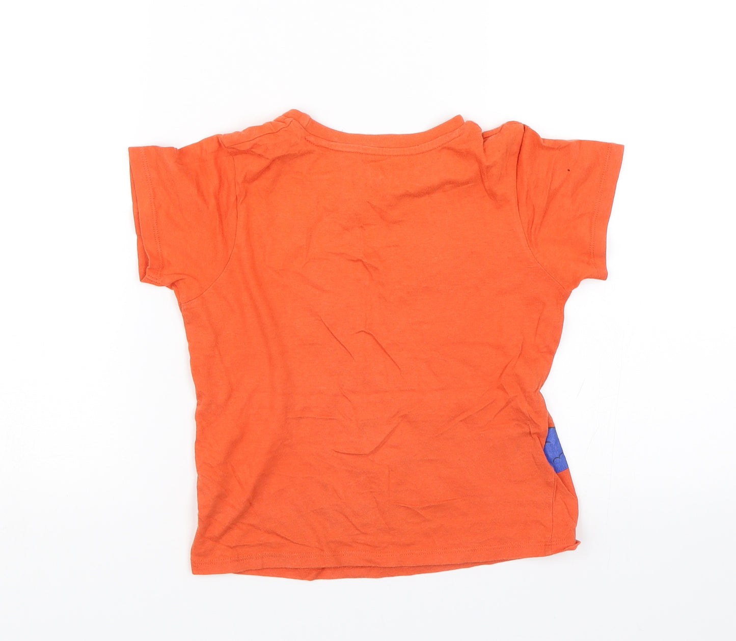 Pep&Co Boys Orange   Basic T-Shirt Size 4-5 Years  - In a while crocodile