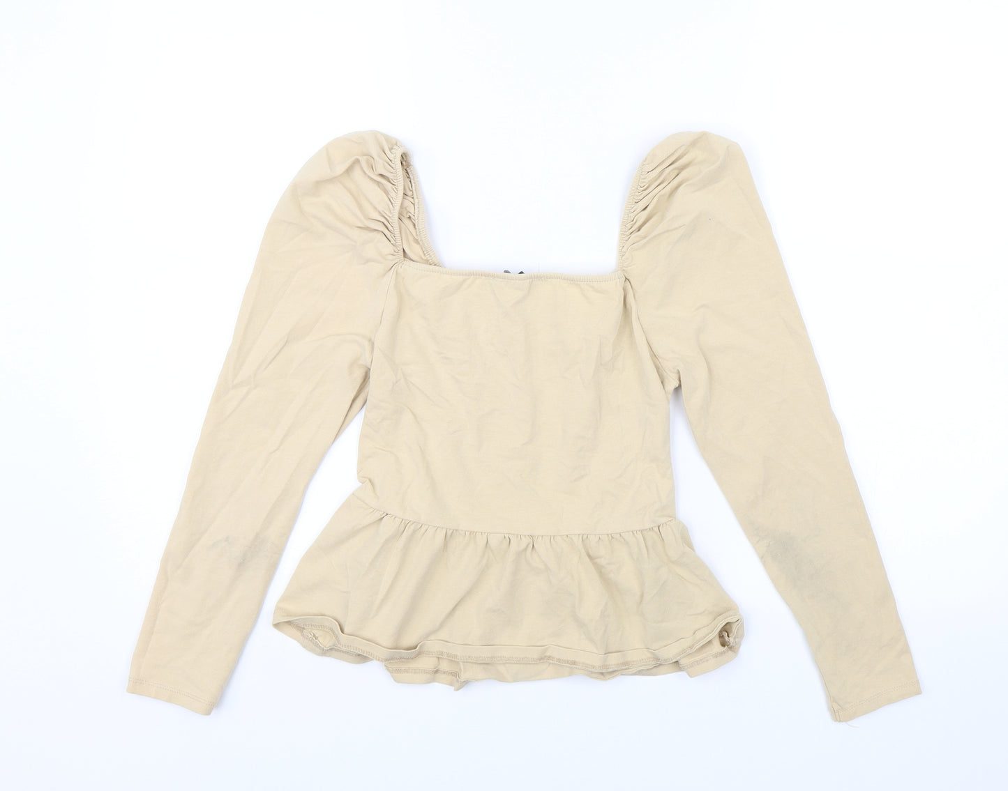 Primark Womens Beige   Basic Blouse Size S