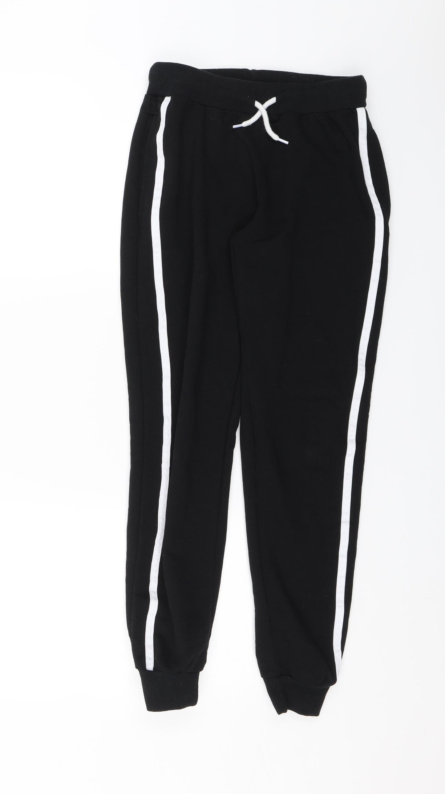 Preworn Womens Black   Sweatpants Trousers Size M L26 in