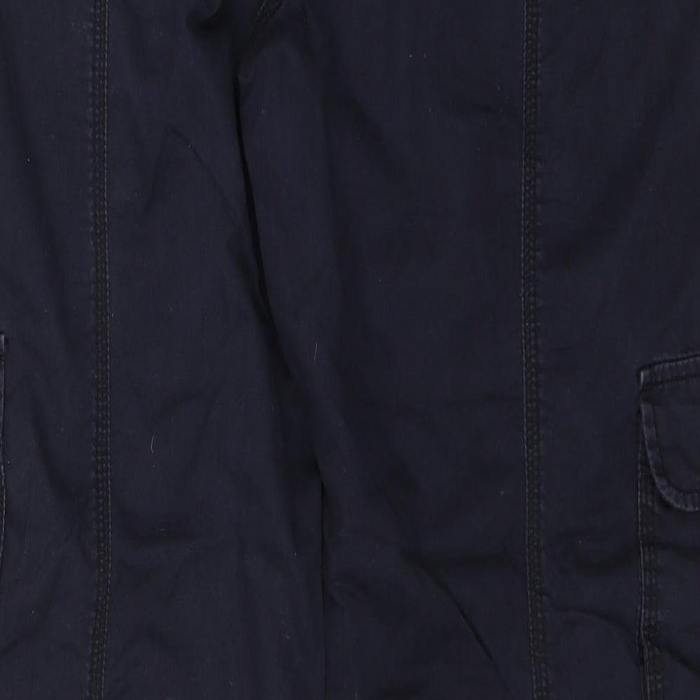 George Womens Blue   Cargo Trousers Size 12 L28 in