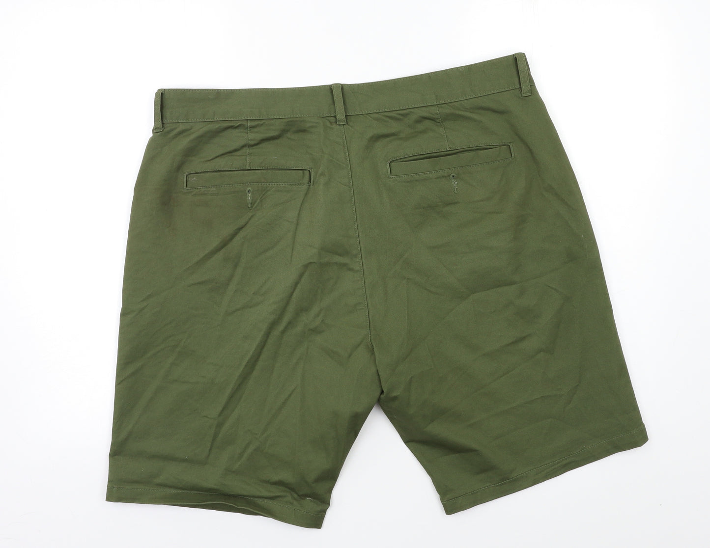 Easy Mens Green   Cargo Shorts Size 36