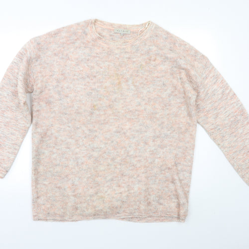Nutmeg Womens Pink   Pullover Jumper Size 14