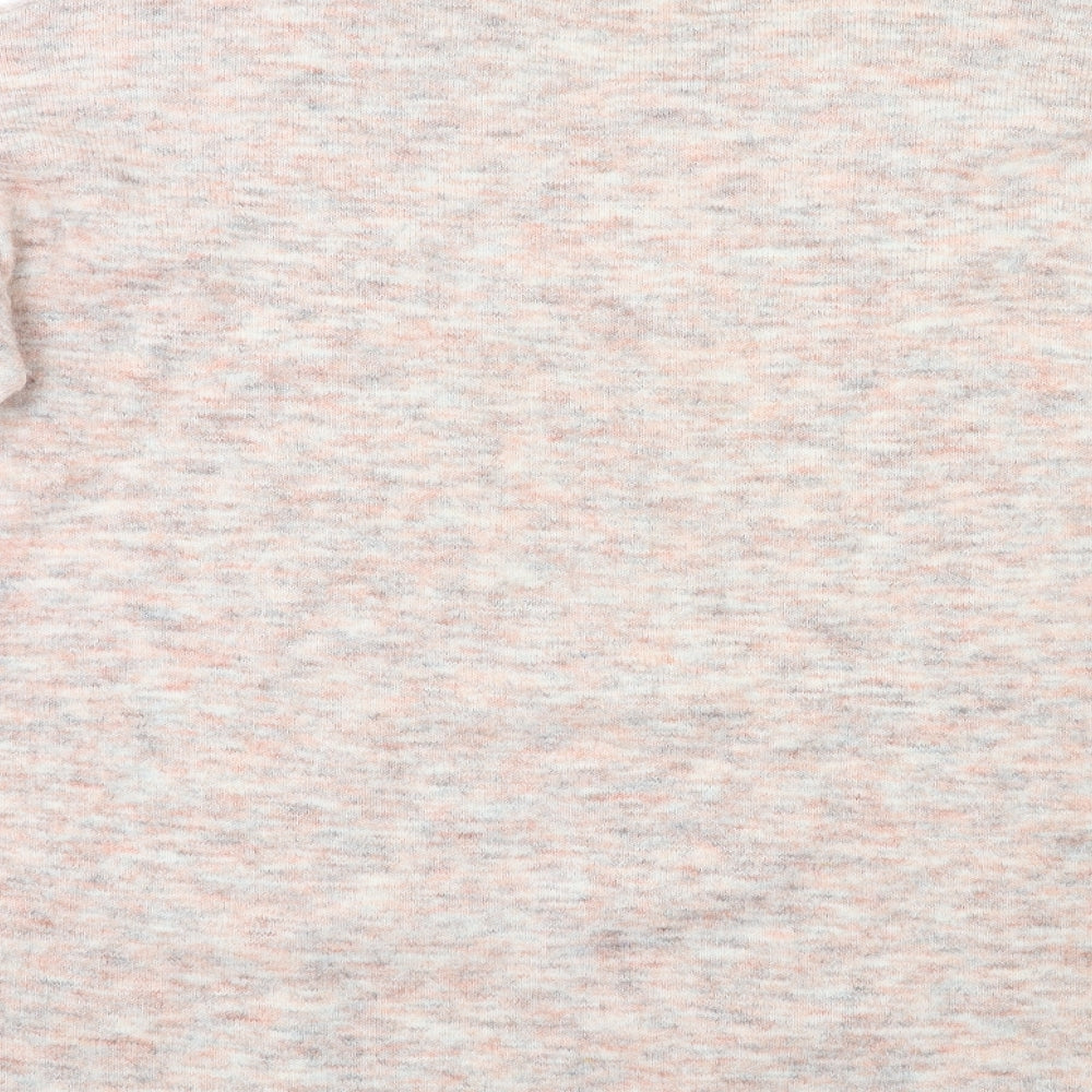 Nutmeg Womens Pink   Pullover Jumper Size 14