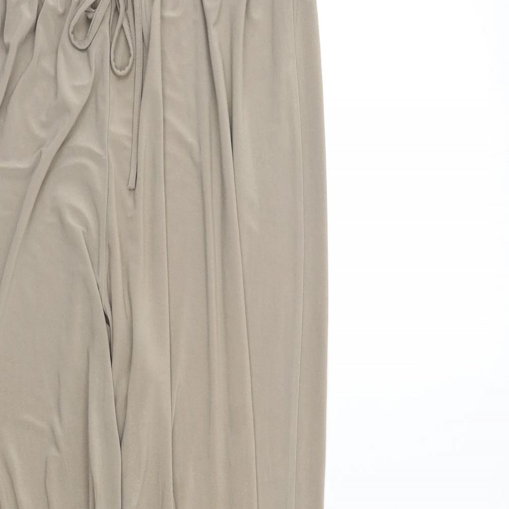 Saloos Womens Beige   Trousers  Size XL L28 in