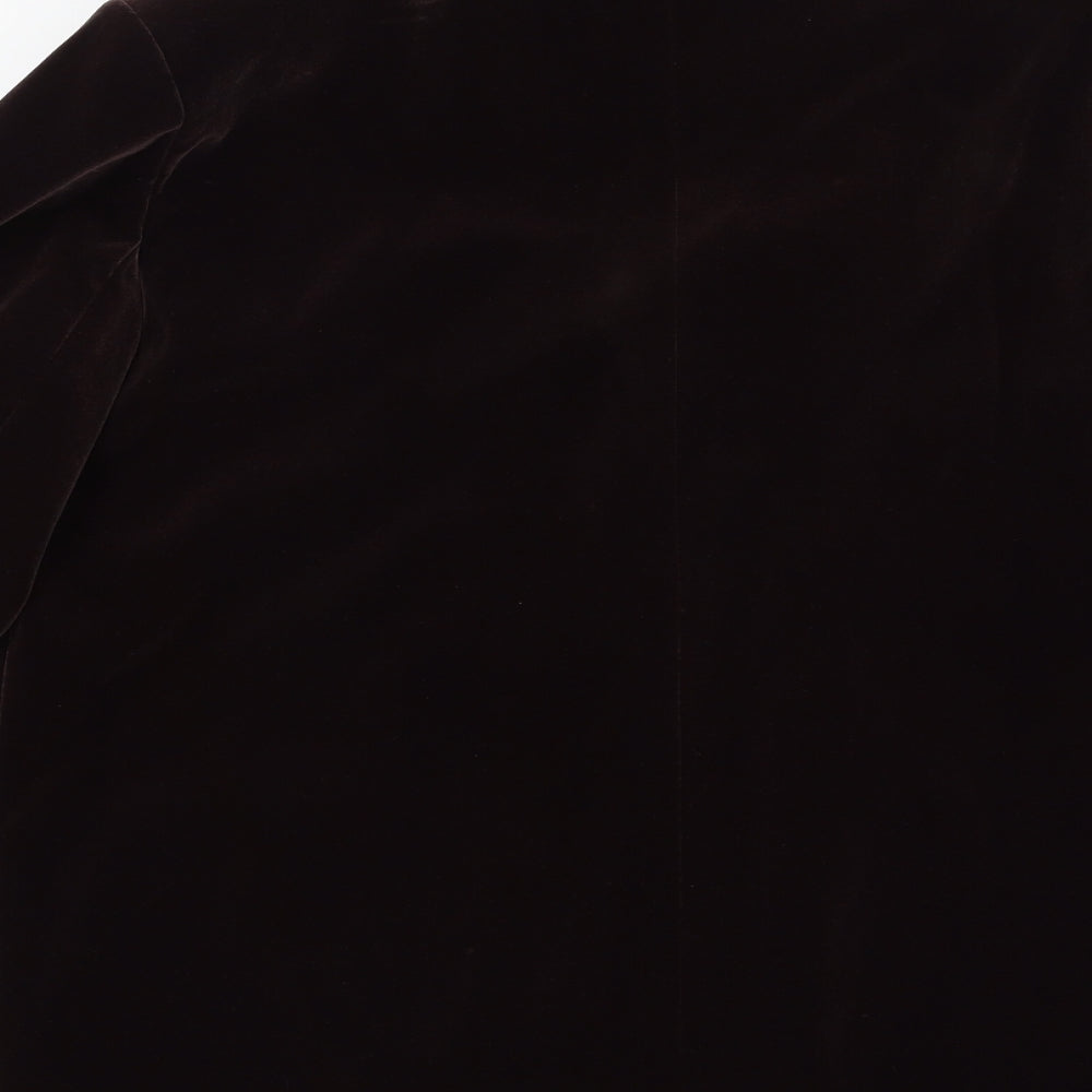 David Barry Womens Purple   Jacket Blazer Size 20  - Shoulder Pads