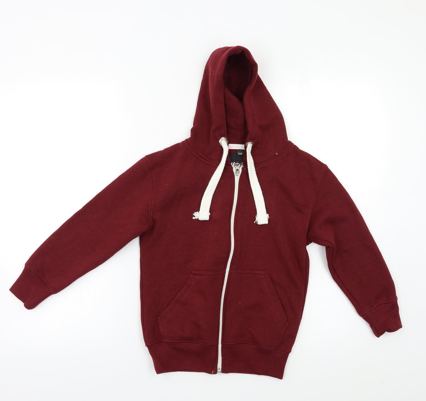 Malaika Girls Red   Full Zip Hoodie Size 7-8 Years