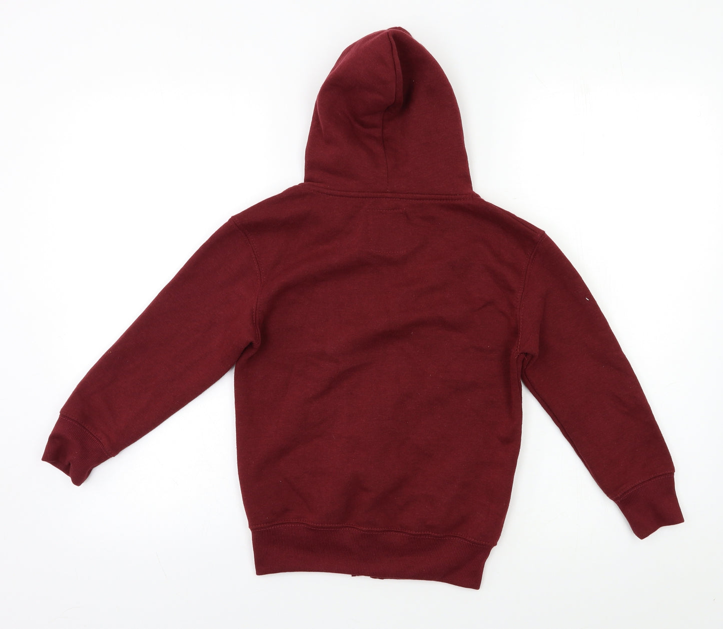 Malaika Girls Red   Full Zip Hoodie Size 7-8 Years