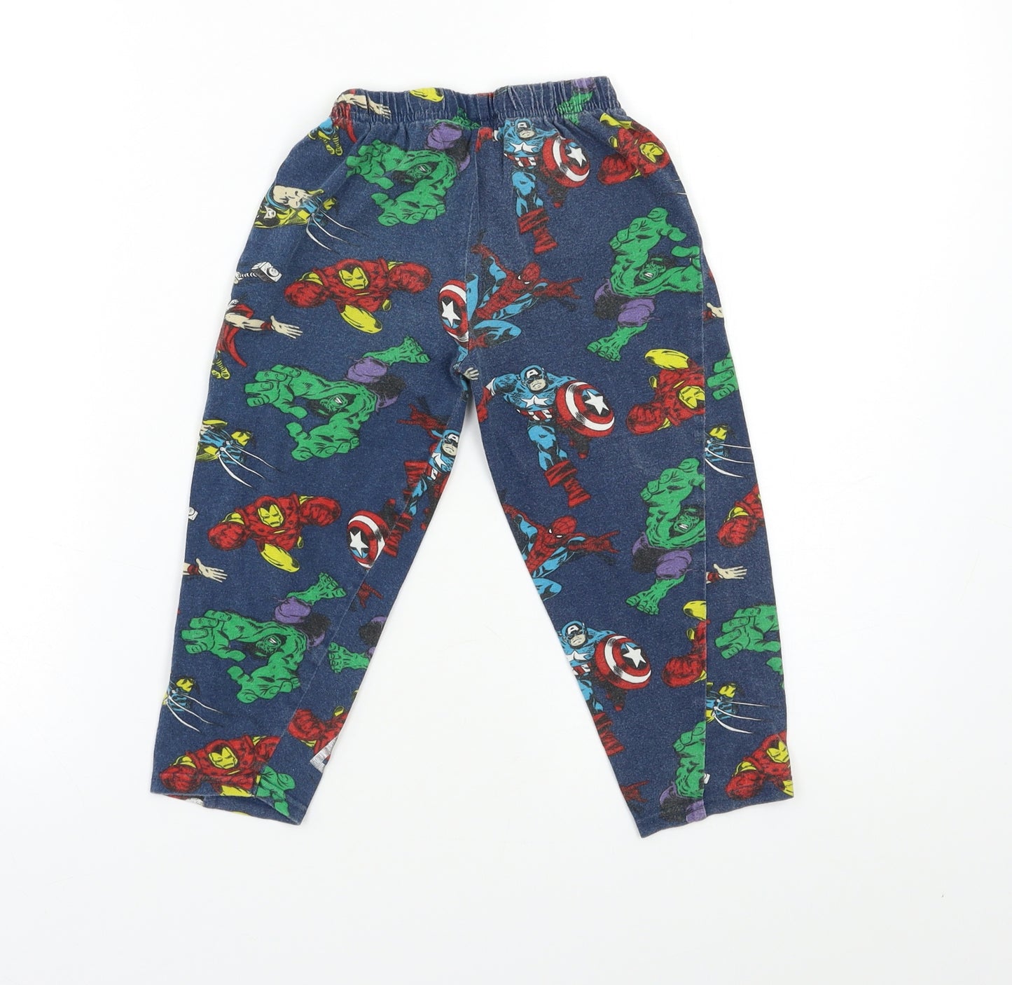 Marvel Boys Blue Geometric   Pyjama Pants Size 3-4 Years  - Marvel