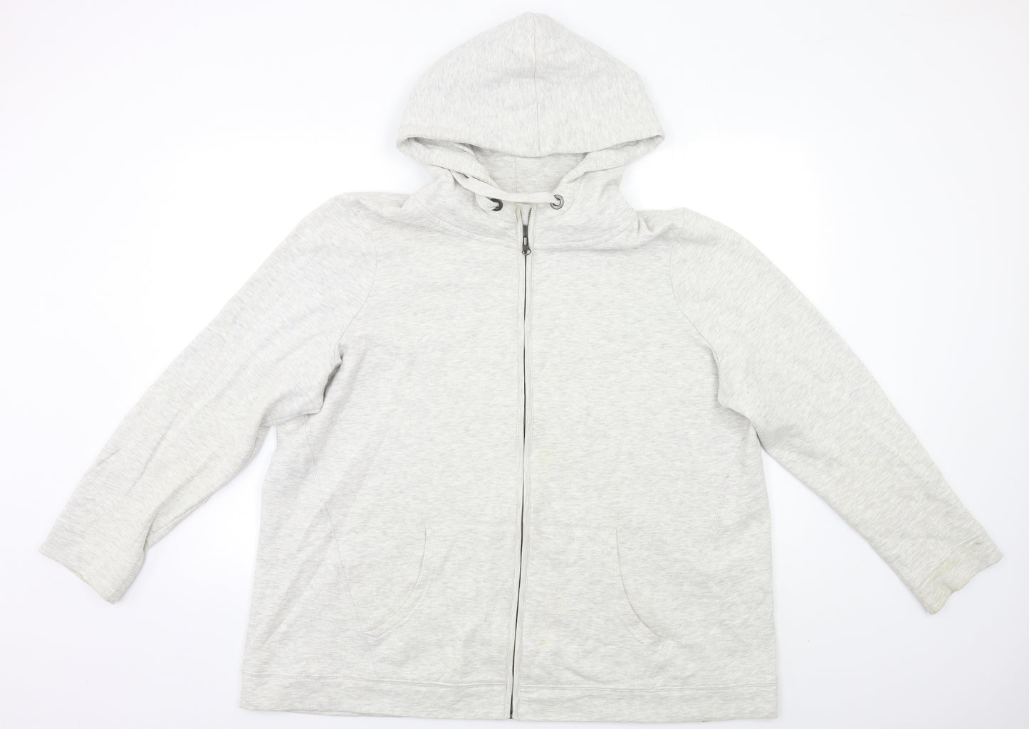 NEXT Womens Grey   Full Zip Hoodie Size 20