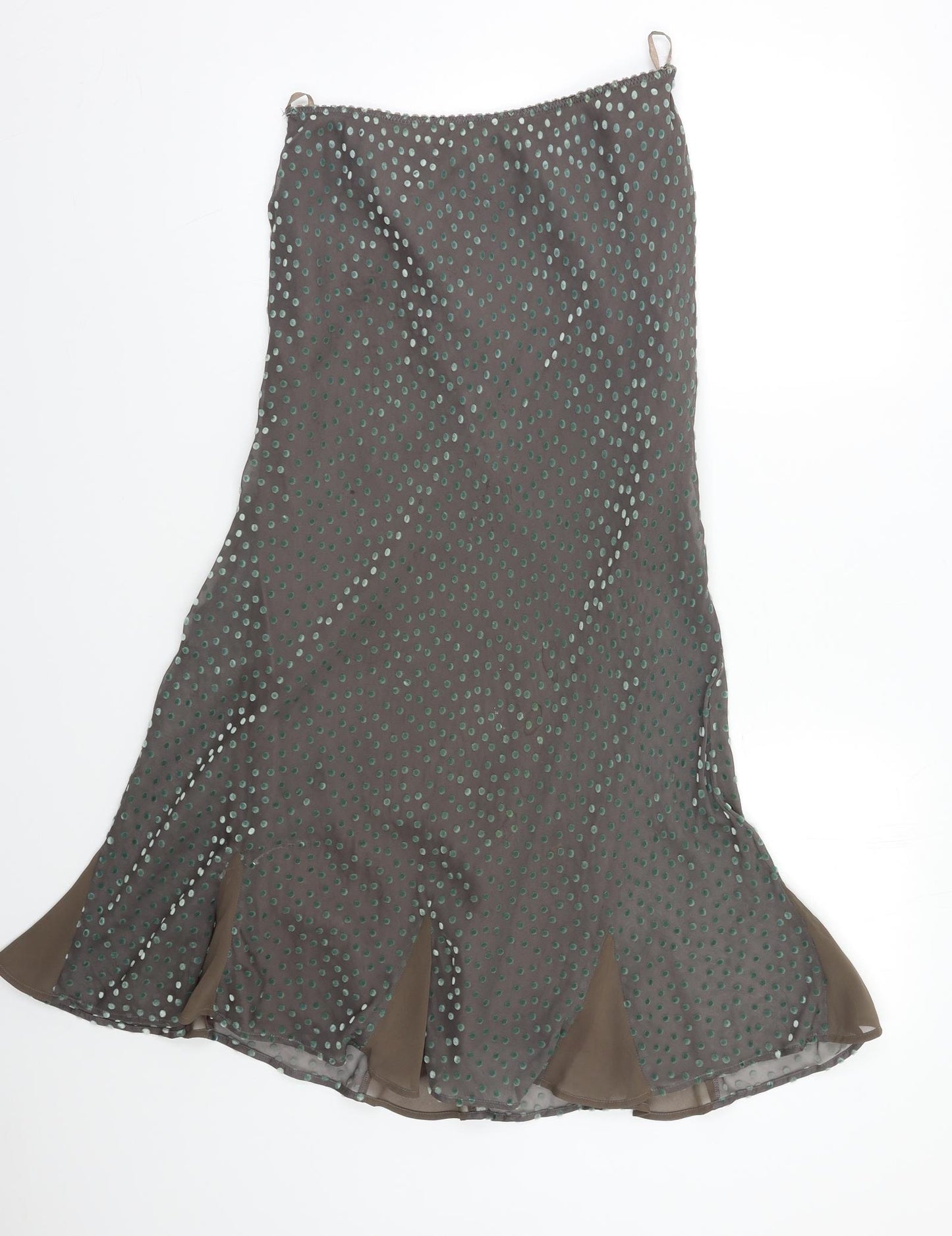 Monsoon Womens Green   Flare Skirt Size 12