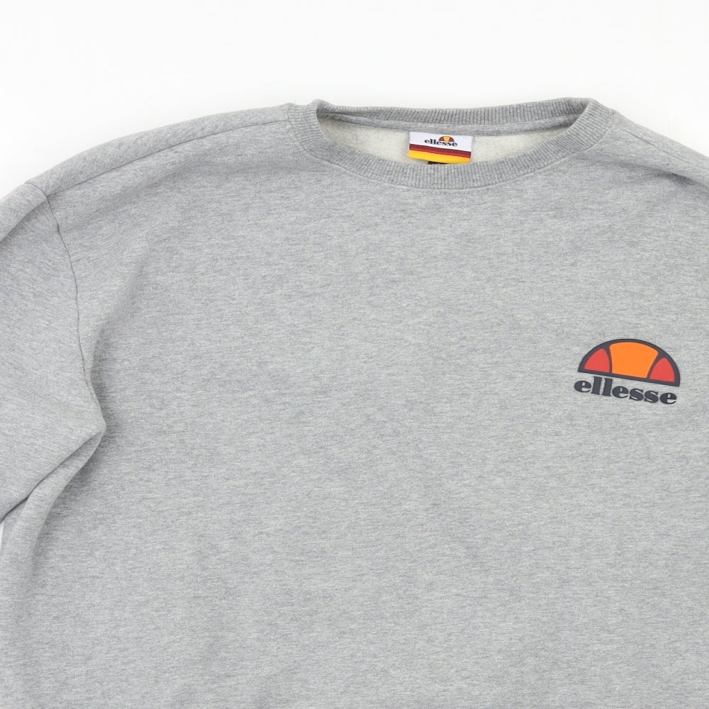 Ellese Womens Grey   Pullover Sweatshirt Size M