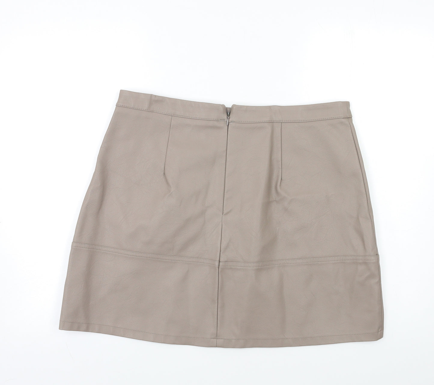 New Look Womens Beige   Mini Skirt Size 16