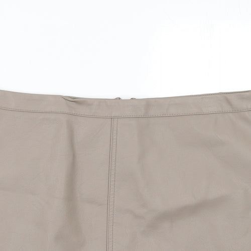 New Look Womens Beige   Mini Skirt Size 16