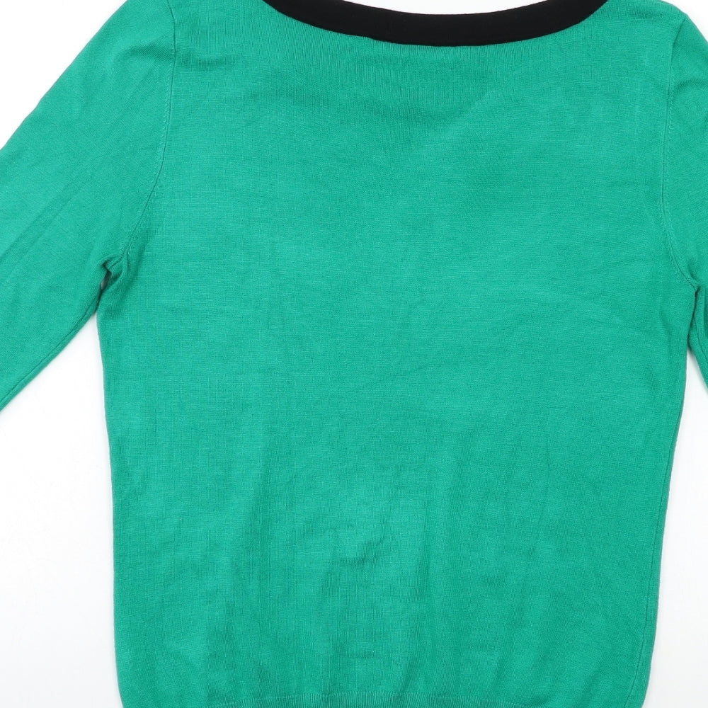 Wallis Womens Green   Pullover Jumper Size 12