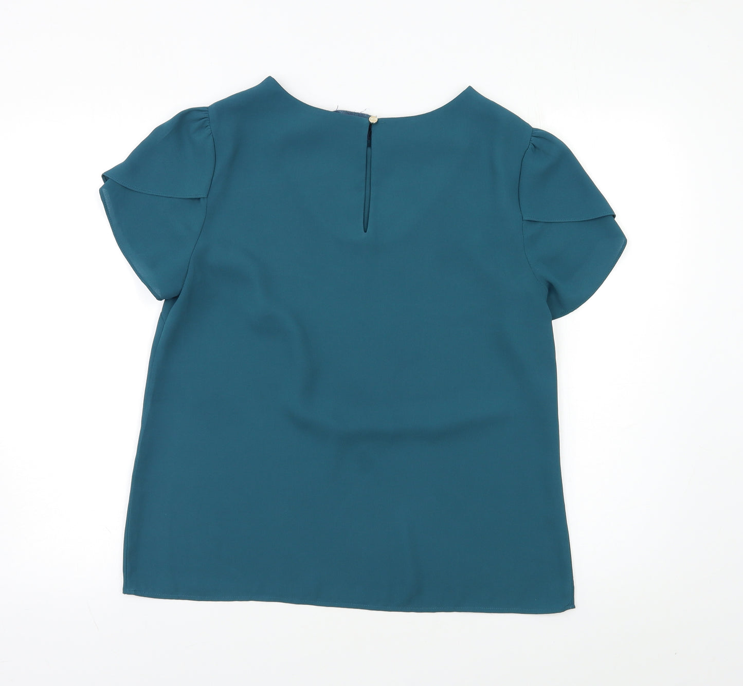 Oasis Womens Green   Basic Blouse Size 12