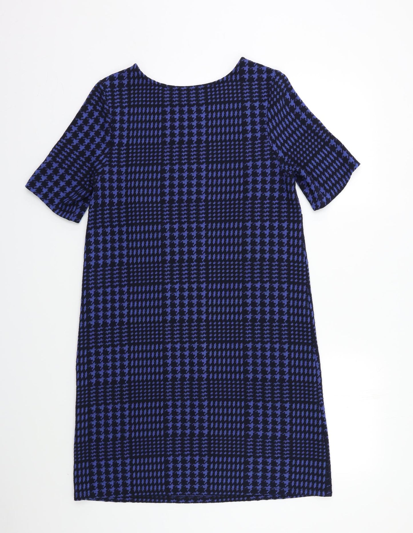 George Womens Blue Geometric  Pencil Dress  Size 12