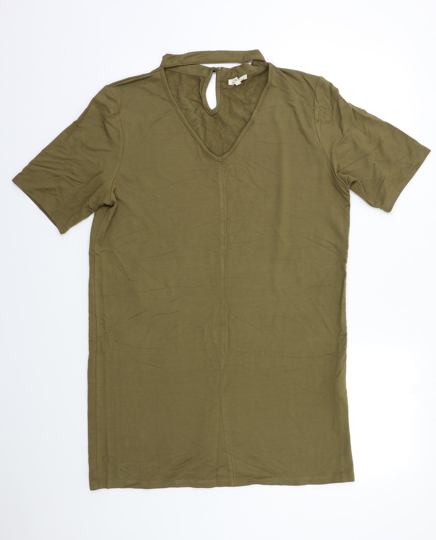 River Island Womens Green   T-Shirt Dress  Size 12
