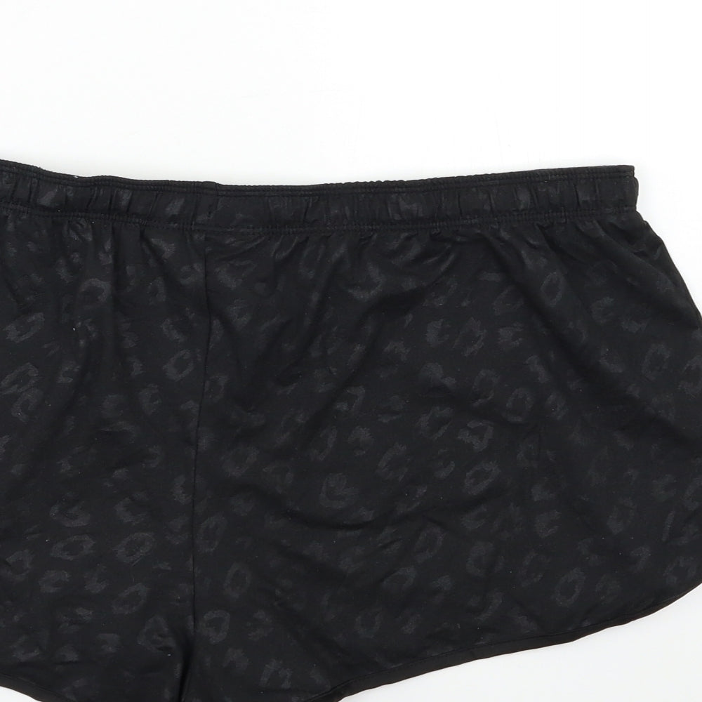 Primark Womens Black Animal Print   Pyjama Pants Size L