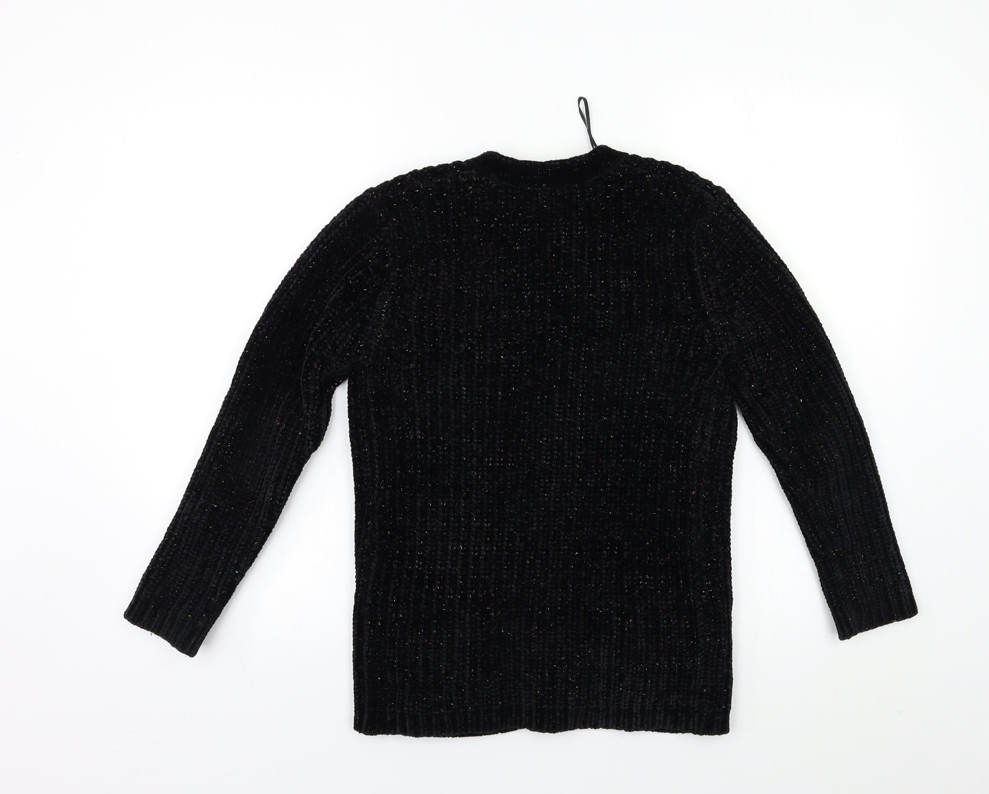 George Girls Black   Cardigan Jumper Size 9-10 Years