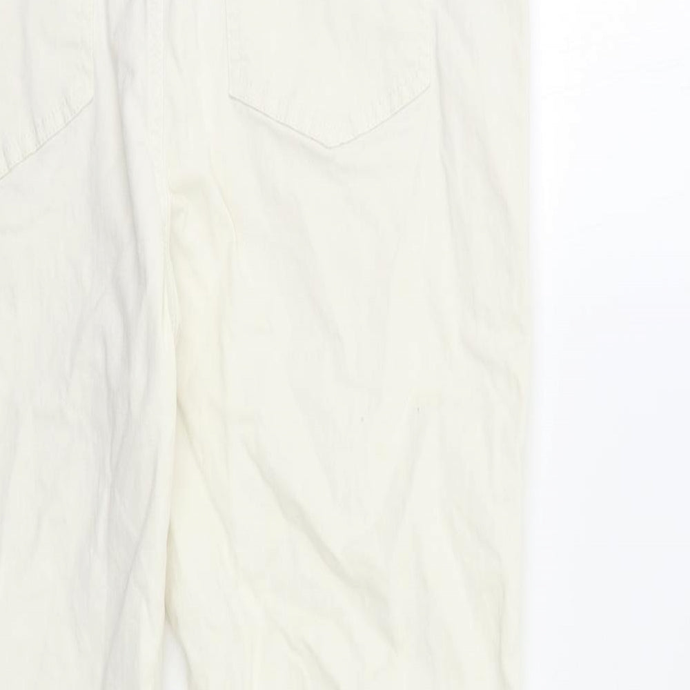 F & F Womens White   Skinny Jeans Size 16 L26 in