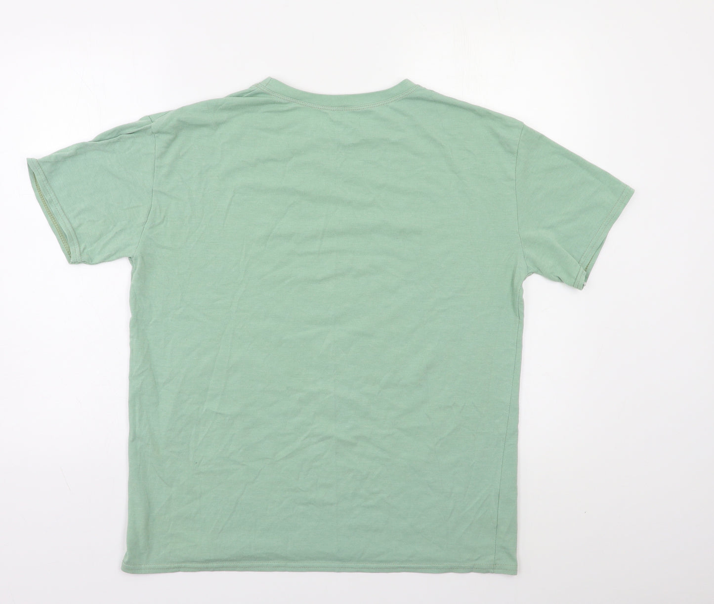 Preworn Womens Green   Basic T-Shirt Size M