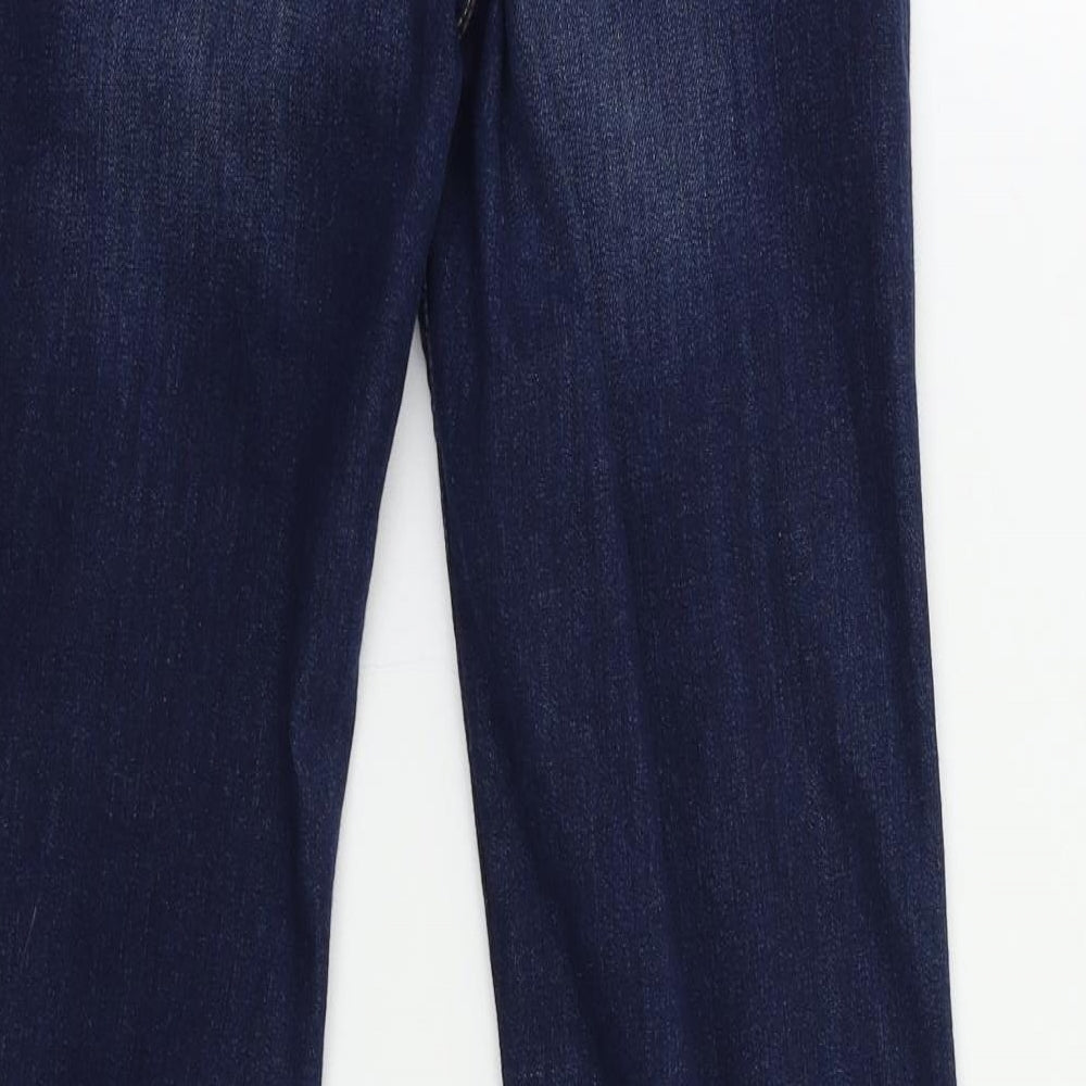 NEXT Womens Blue   Bootcut Jeans Size 8 L27 in