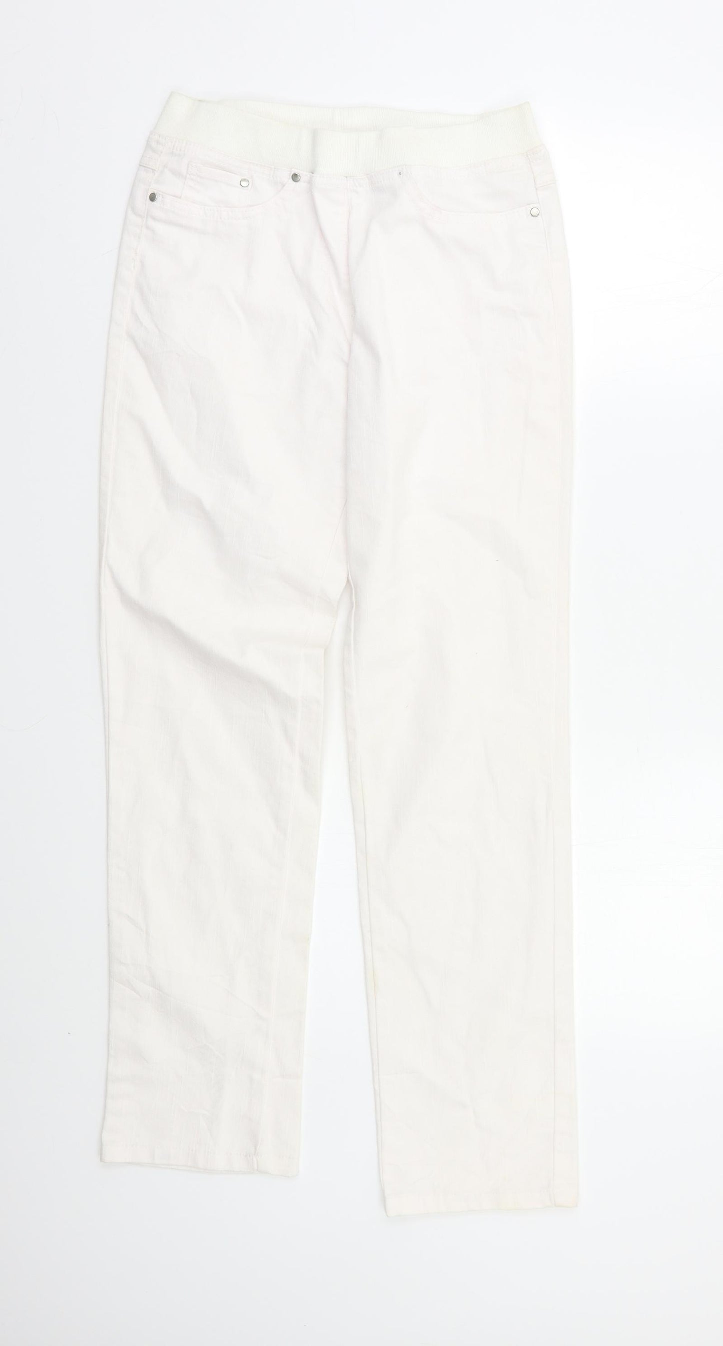 Epilogue Womens White   Straight Jeans Size 10 L29 in