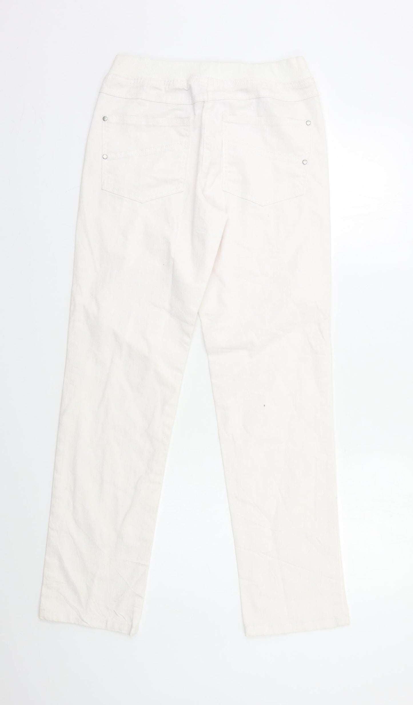 Epilogue Womens White   Straight Jeans Size 10 L29 in