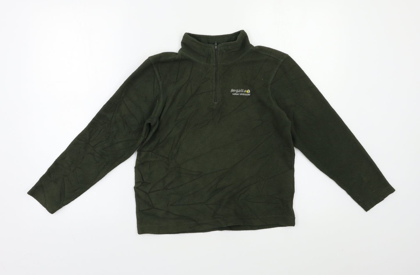 Regatta Boys Green   Pullover Sweatshirt Size 9-10 Years