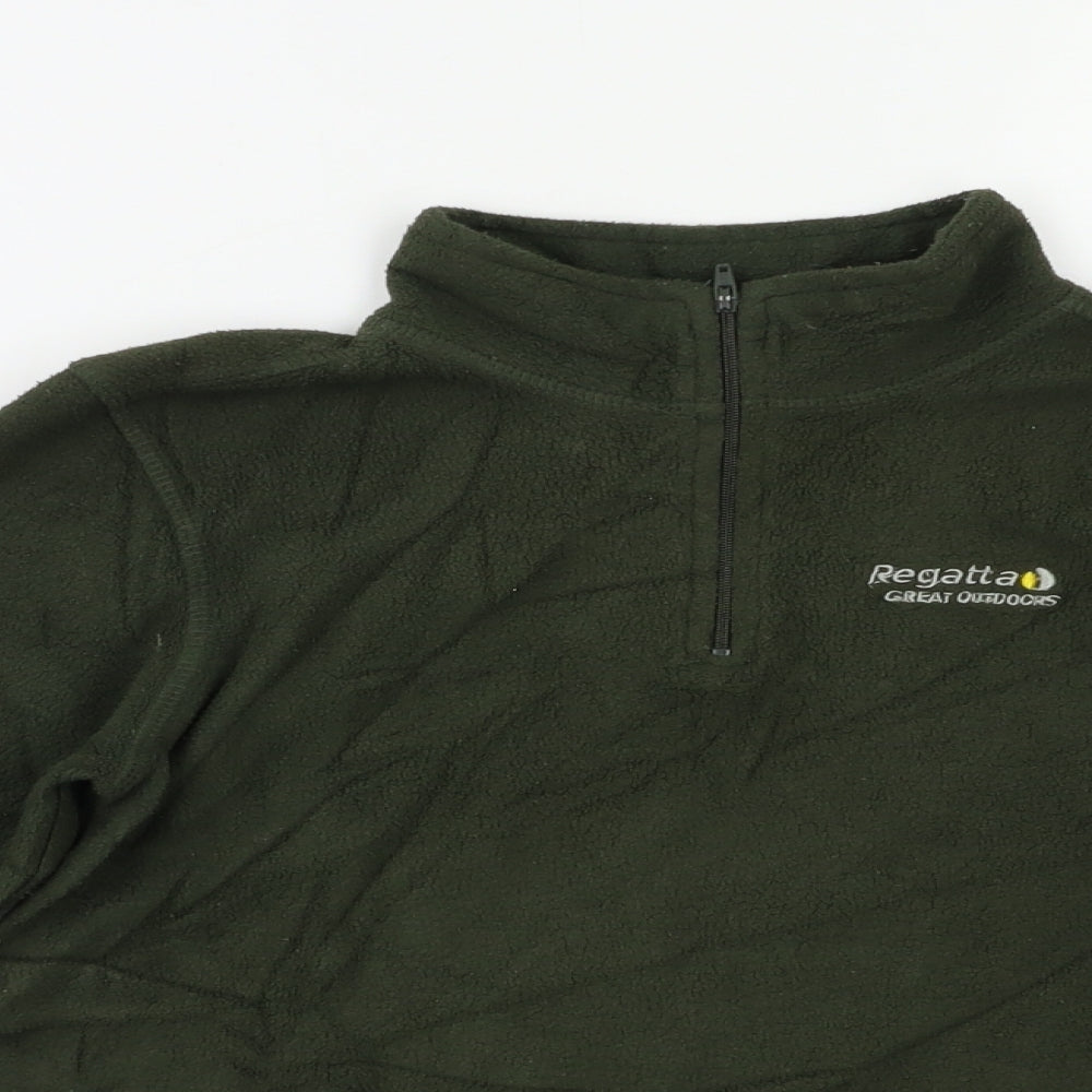 Regatta Boys Green   Pullover Sweatshirt Size 9-10 Years