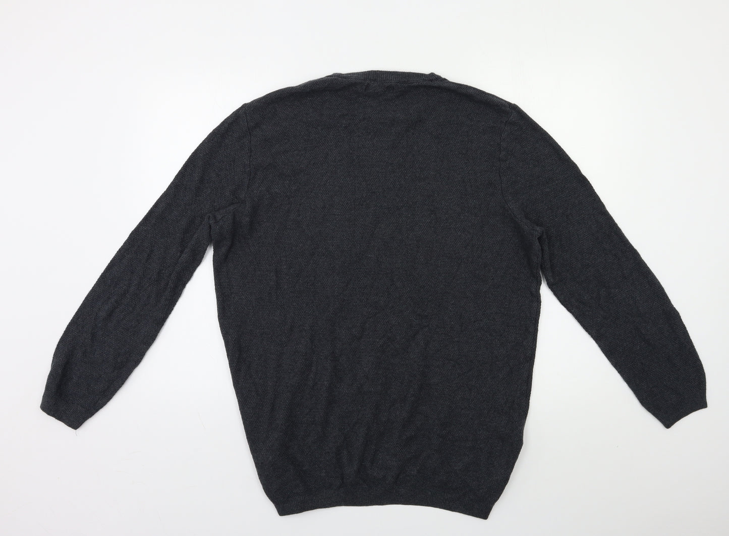 River Island Mens Grey   Pullover Jumper Size L