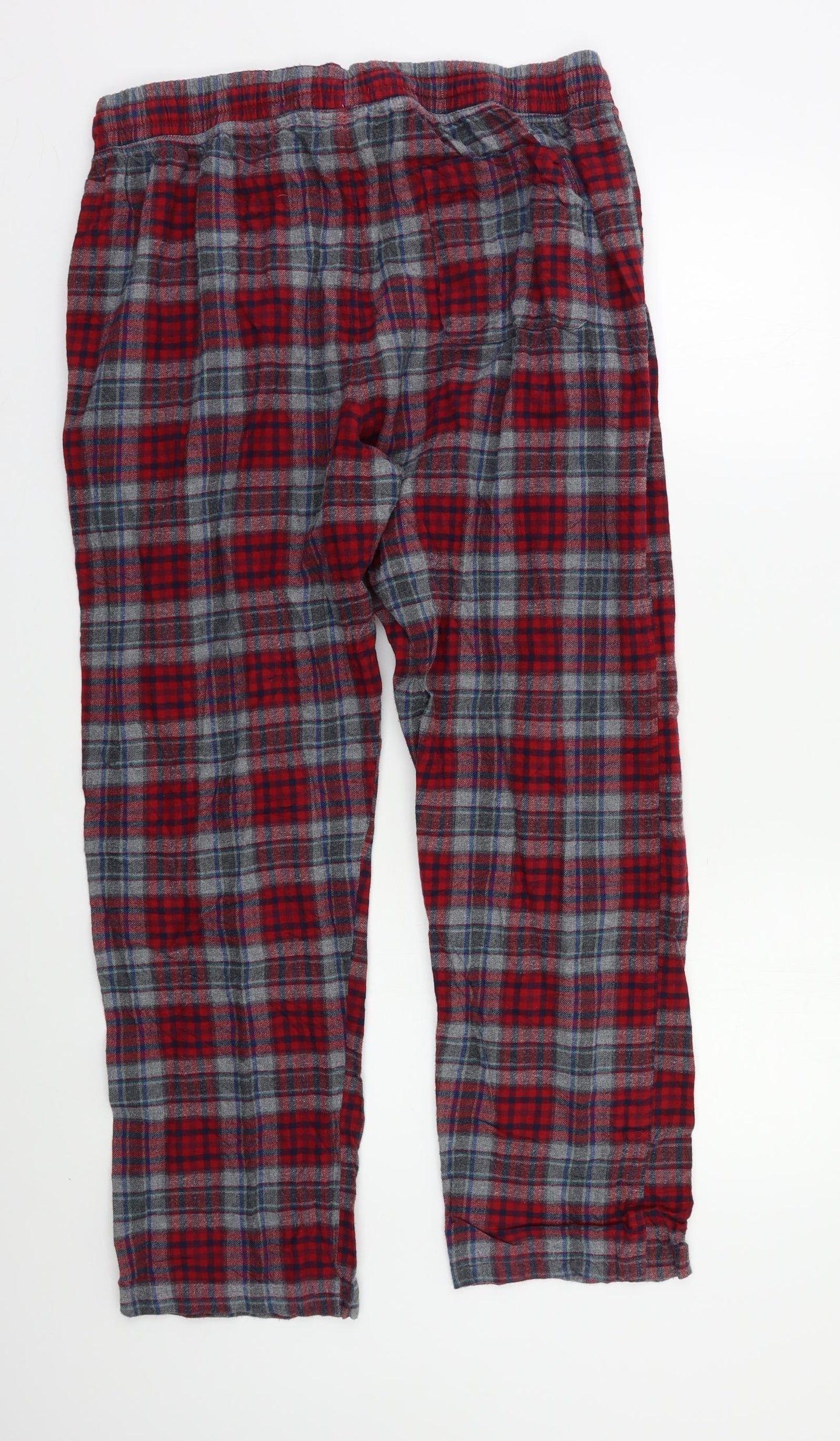 NEXT Mens Red Check   Pyjama Pants Size L