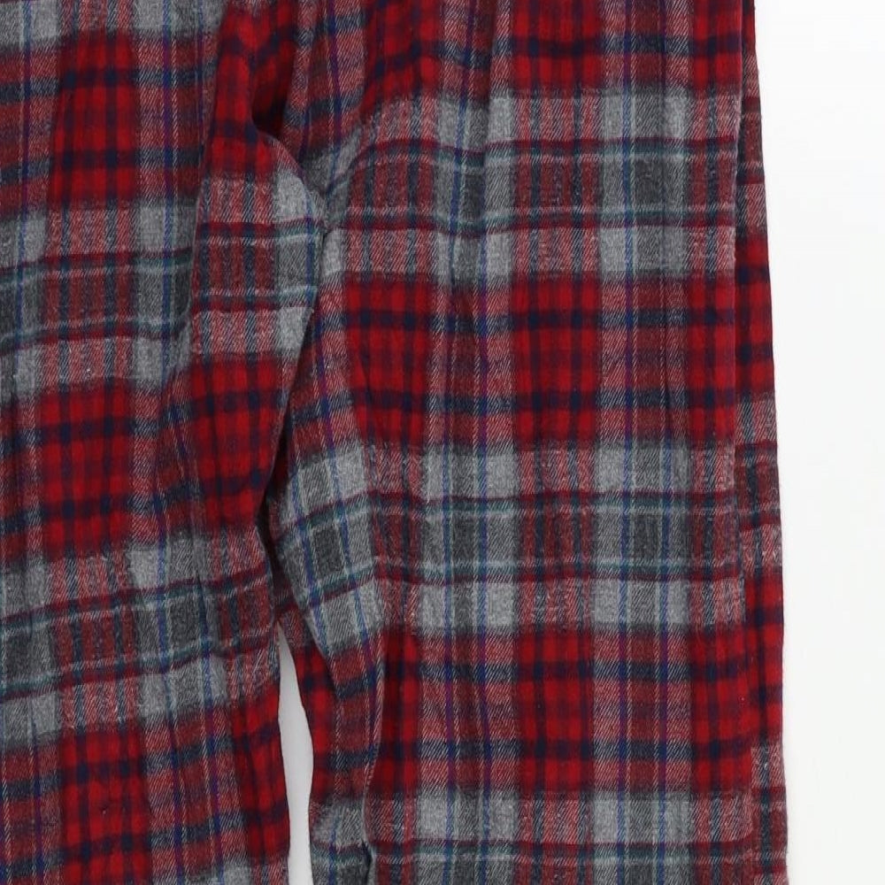 NEXT Mens Red Check   Pyjama Pants Size L