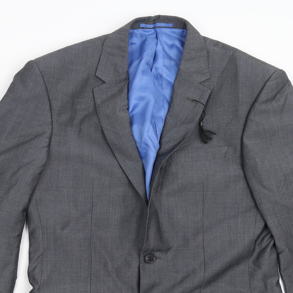 M&S Mens Grey   Jacket Blazer Size 36