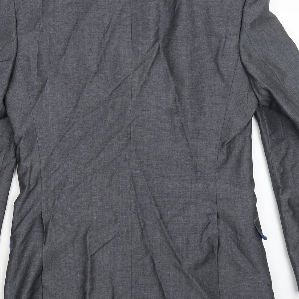 M&S Mens Grey   Jacket Blazer Size 36