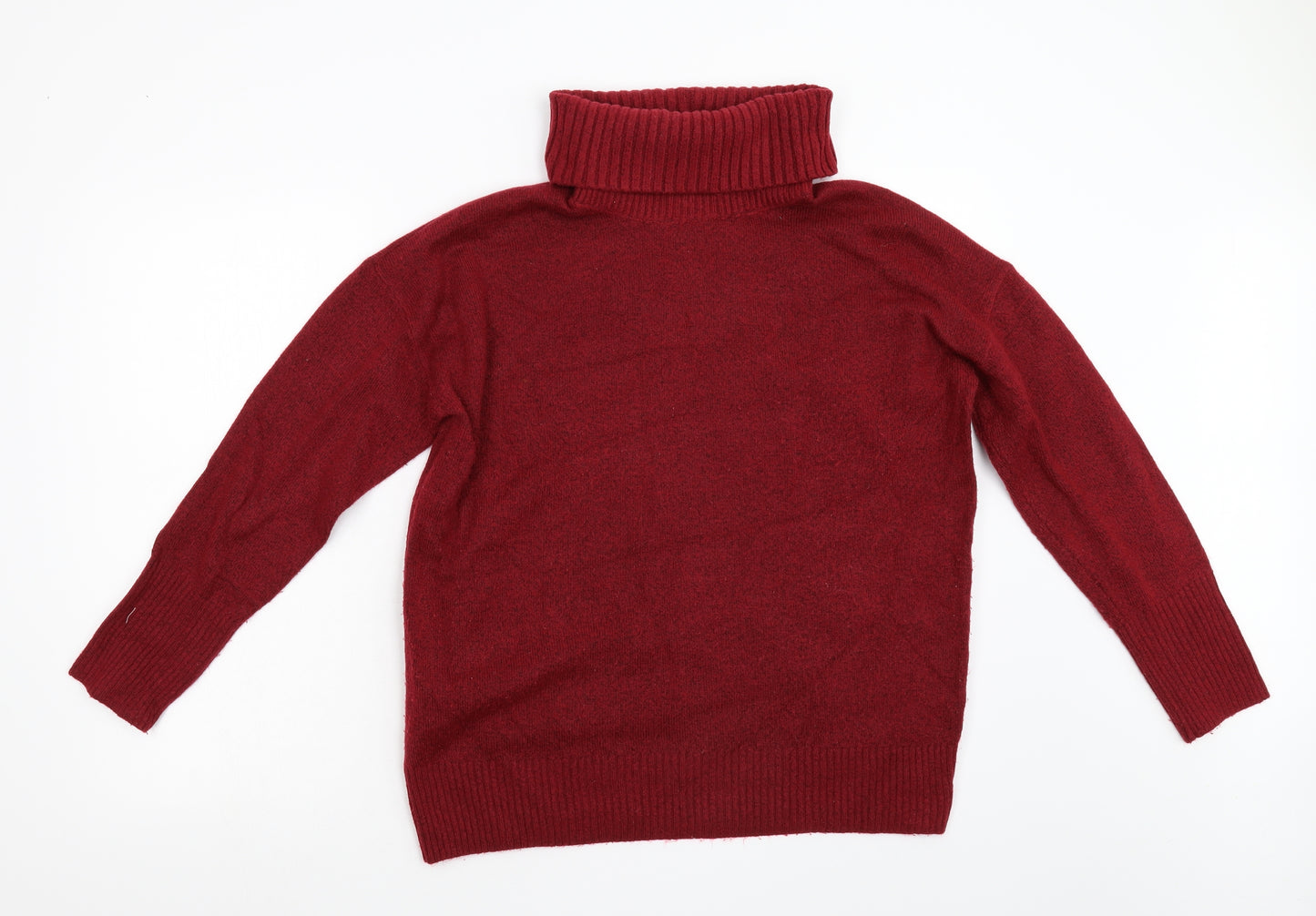 Very Womens Red  Knit Pullover Jumper Size 14