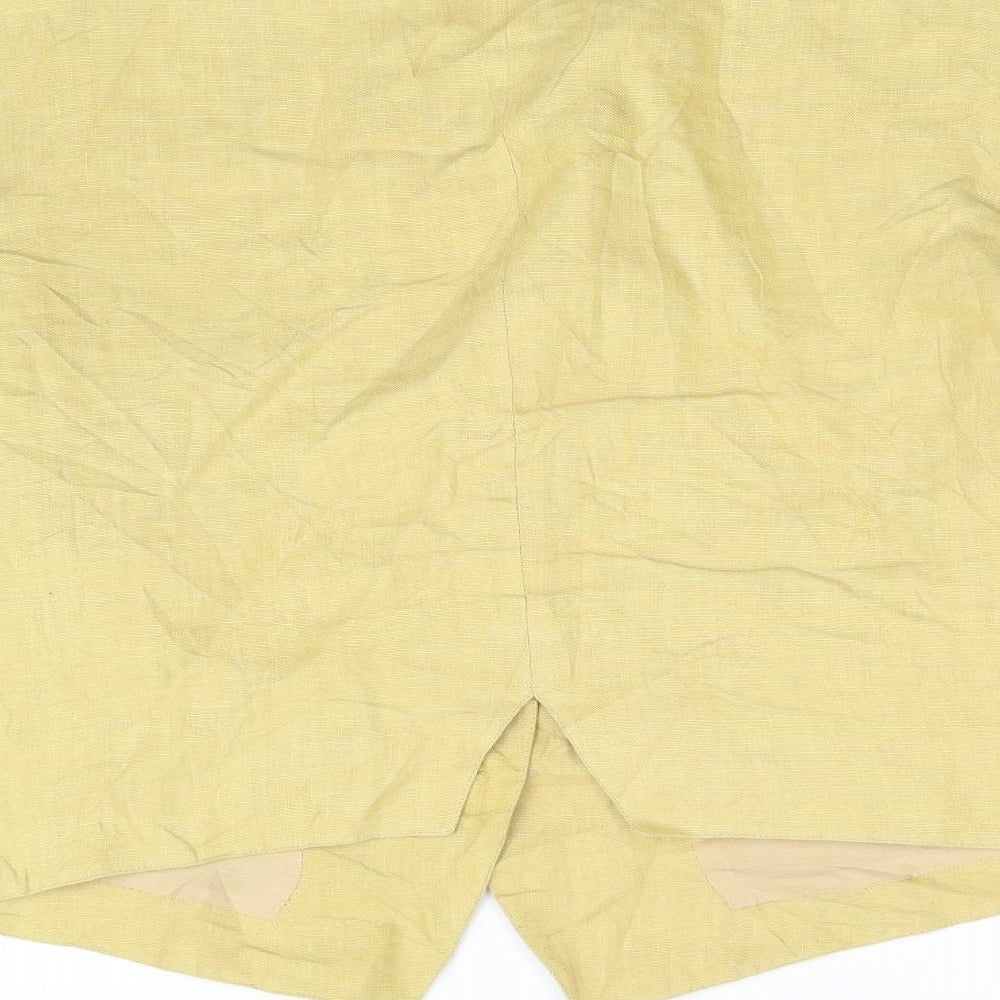 GEORGES RECH Mens Yellow   Jacket Blazer Size 42