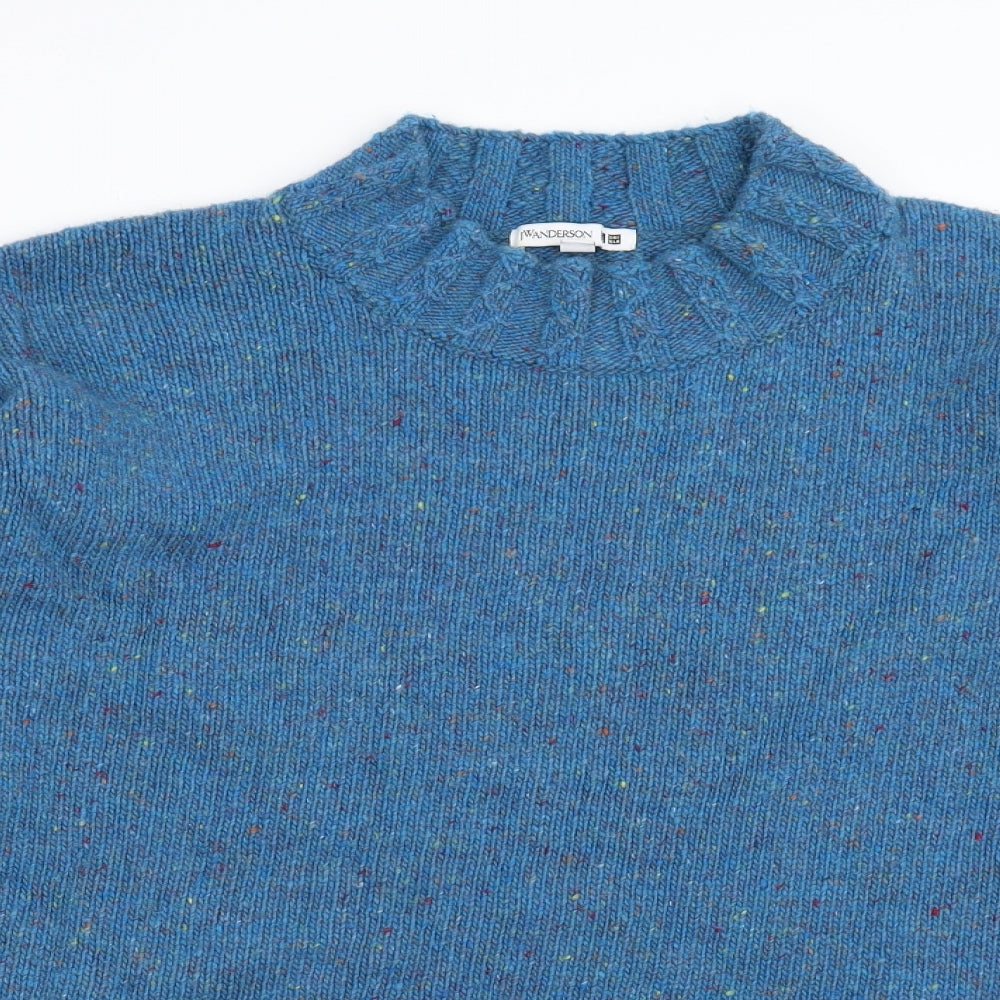 JW Anderson Mens Blue  Knit Pullover Jumper Size XL