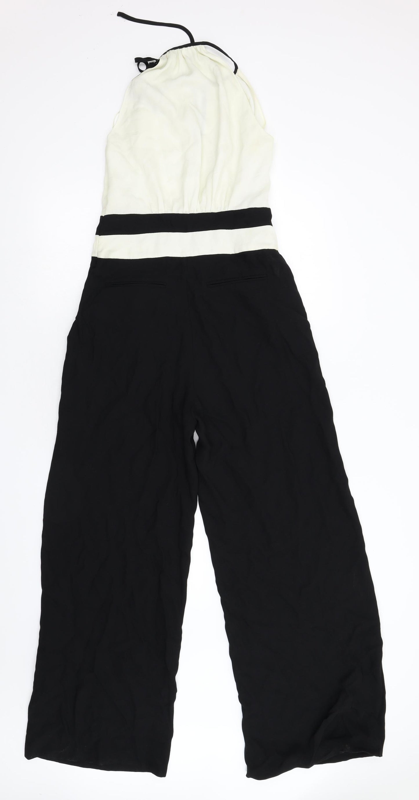 Whistles Womens Black   Jumpsuit One-Piece Size 10 L30 in
