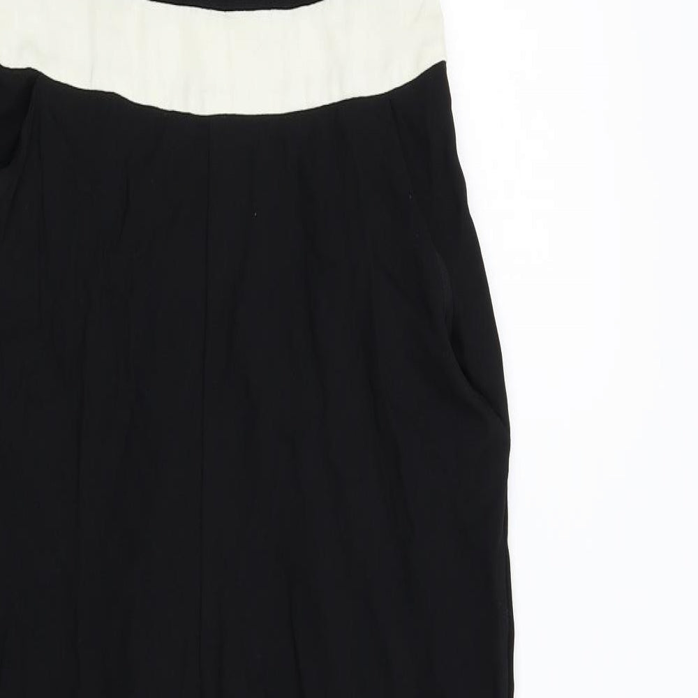 Whistles Womens Black   Jumpsuit One-Piece Size 10 L30 in