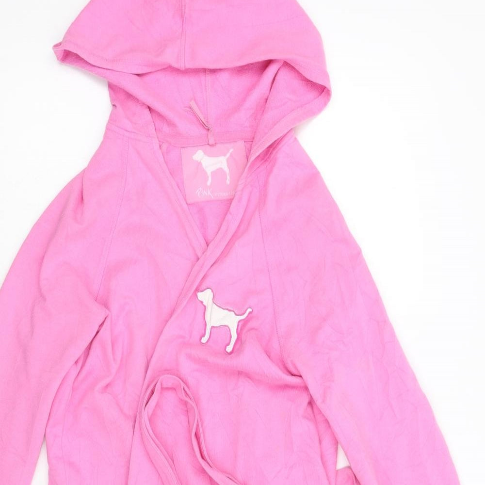 Victoria's Secret Womens Pink Solid   Robe Size XS