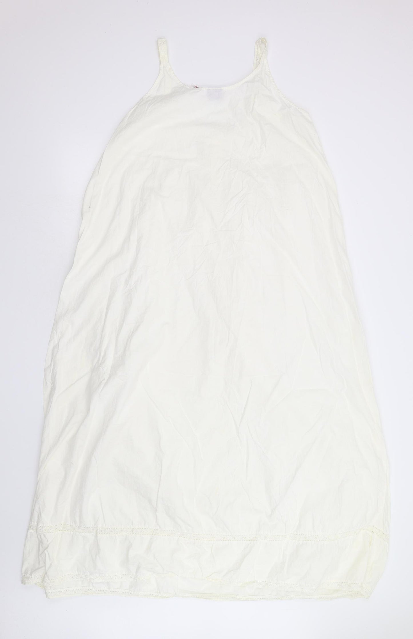 Petal Womens Ivory    Nightshirt Size M