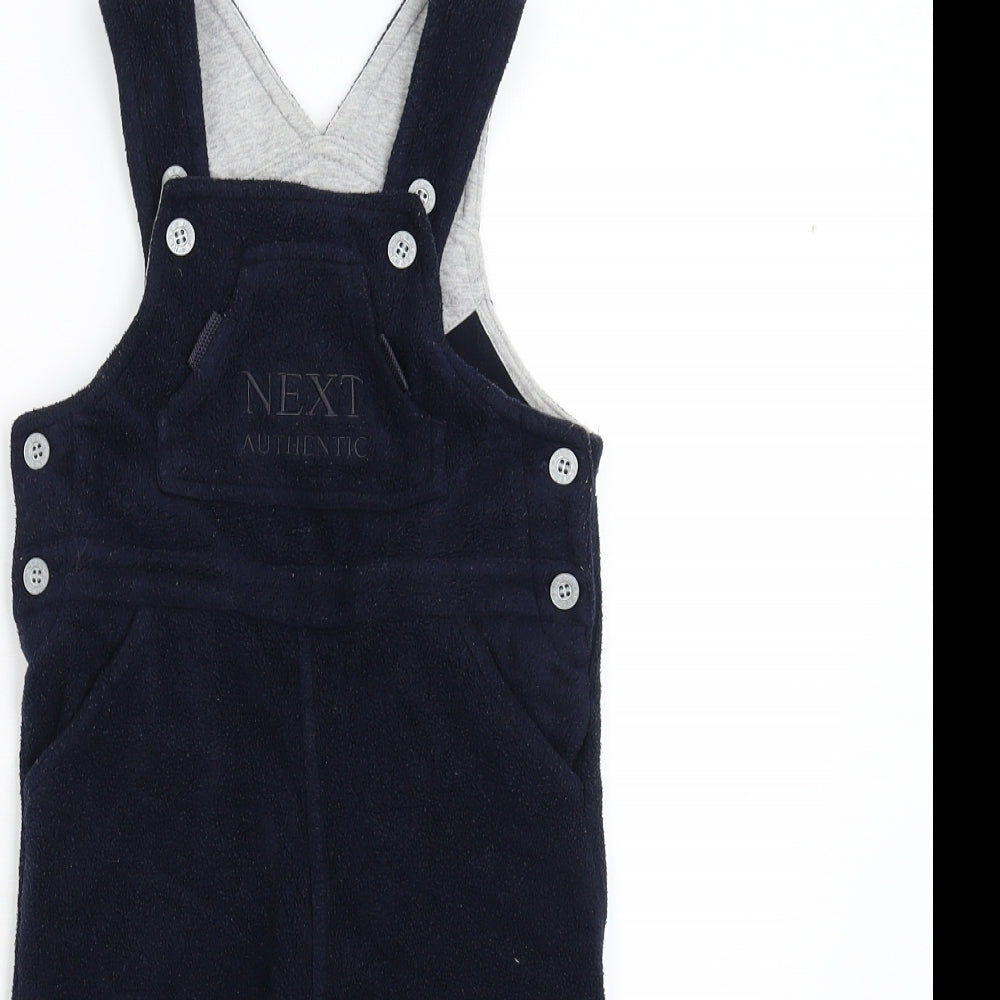 NEXT Boys Blue   Dungarees Trousers Size 2-3 Years